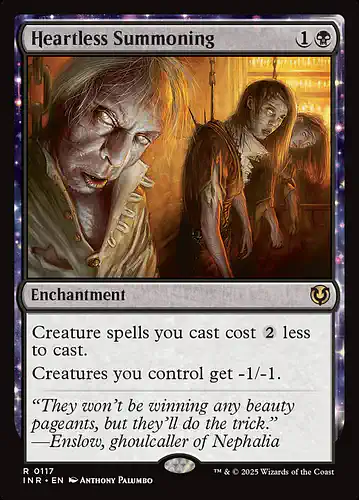 Heartless Summoning - inr Spoiler