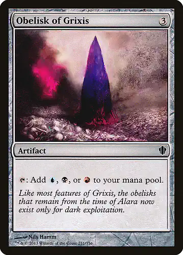 Obelisk of Grixis - c13 Spoiler