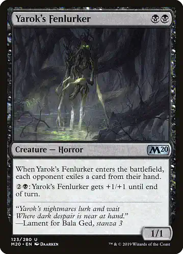 Yarok's Fenlurker - m20 Spoiler