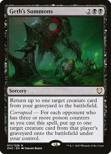 Geth's Summons - onc Spoiler