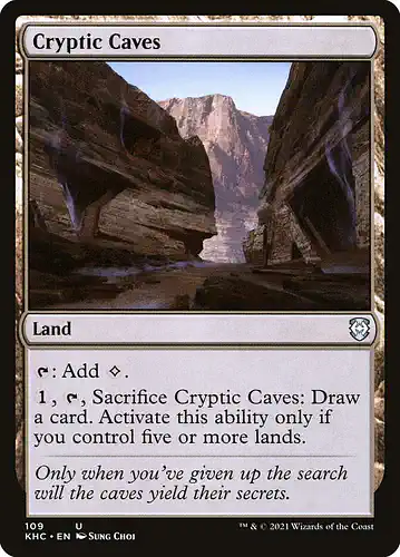 Cryptic Caves - khc Spoiler