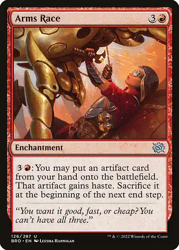 Arms Race - bro Spoiler
