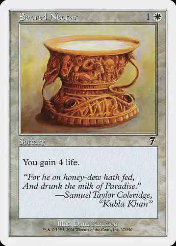 Sacred Nectar - 7ed Spoiler