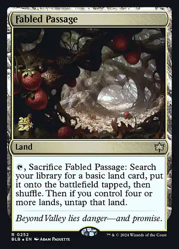 Fabled Passage - blb Spoiler