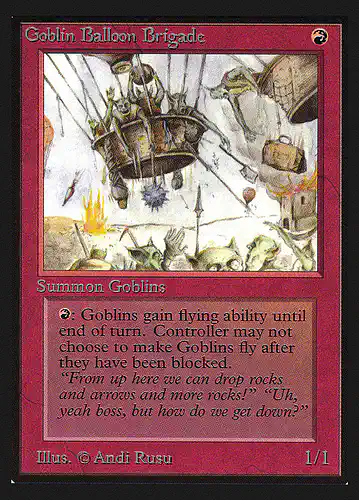 Goblin Balloon Brigade - cei Spoiler