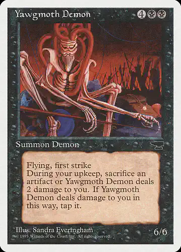 Yawgmoth Demon - chr Spoiler