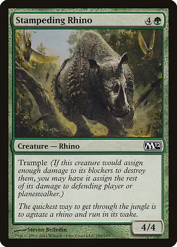 Stampeding Rhino - m12 Spoiler