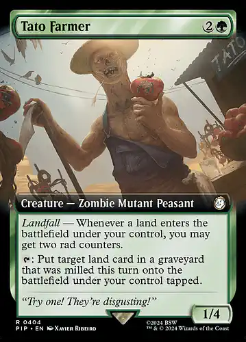 Tato Farmer - pip Spoiler