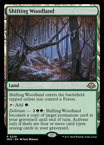 Shifting Woodland - mh3 Spoiler