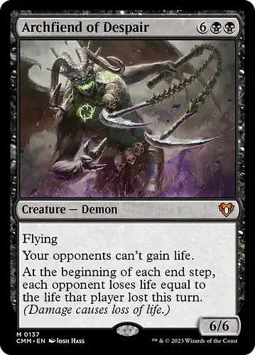 Archfiend of Despair - cmm Spoiler