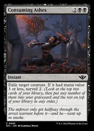 Consuming Ashes - otj Spoiler