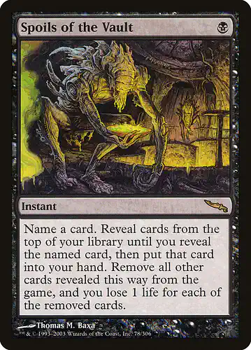 Spoils of the Vault - mrd Spoiler