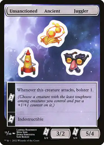 Unsanctioned Ancient Juggler - unf Spoiler