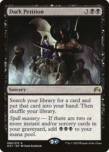Dark Petition - ori Spoiler