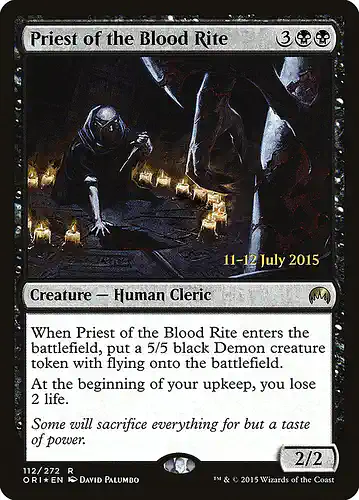 Priest of the Blood Rite - ori Spoiler