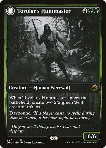 Tovolar's Huntmaster - dbl Spoiler
