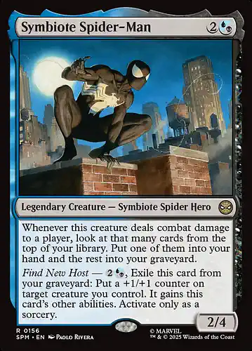 Symbiote Spider-Man - spm Spoiler
