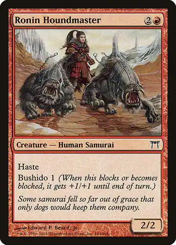 Ronin Houndmaster - chk Spoiler