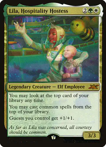 Lila, Hospitality Hostess - unf Spoiler