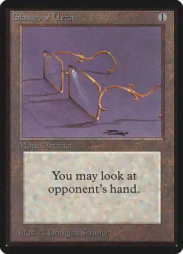 Glasses of Urza - leb Spoiler