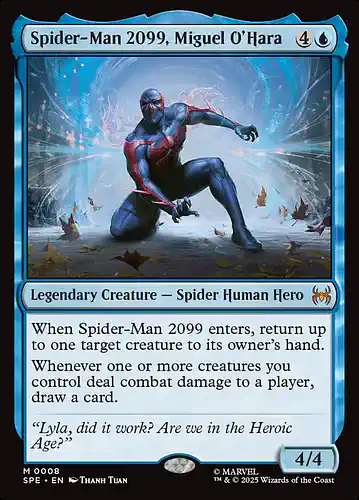 Spider-Man 2099, Miguel O'Hara - spe Spoiler