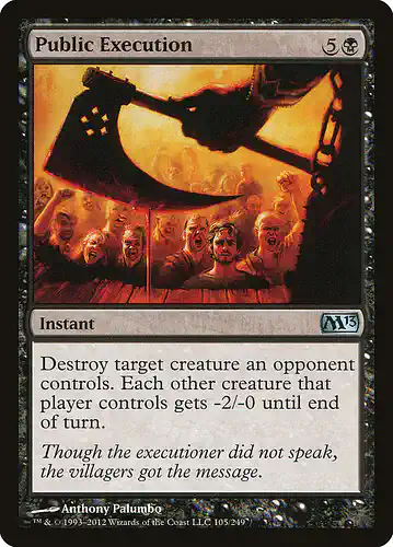 Public Execution - m13 Spoiler