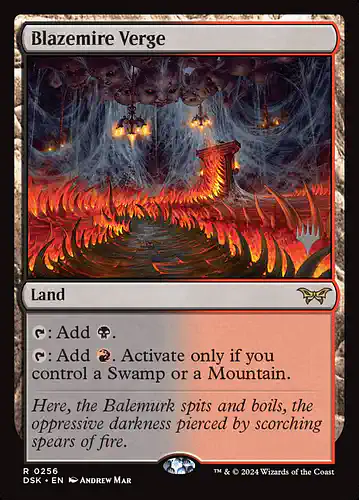 Blazemire Verge - dsk Spoiler