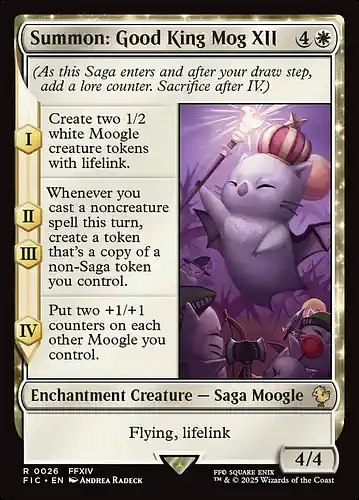 Summon: Good King Mog XII - fic Spoiler