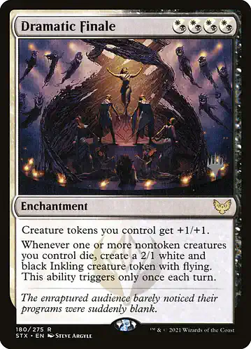 Dramatic Finale - stx Spoiler