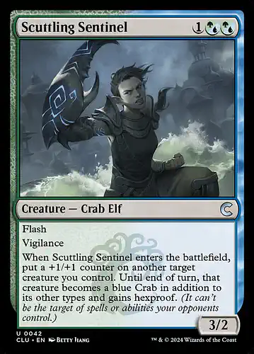 Scuttling Sentinel - clu Spoiler