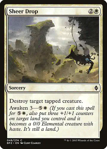 Sheer Drop - bfz Spoiler