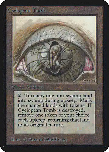 Cyclopean Tomb - lea Spoiler