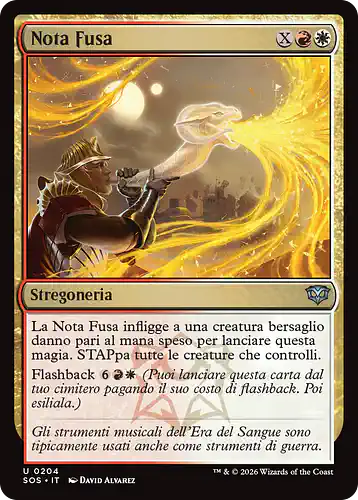 Molten Note - sos Spoiler