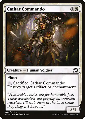Cathar Commando - mid Spoiler