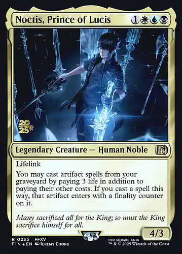 Noctis, Prince of Lucis - fin Spoiler