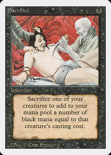 Sacrifice - 3ed Spoiler