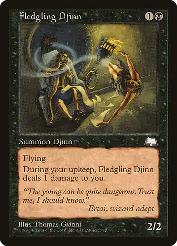 Fledgling Djinn - wth Spoiler