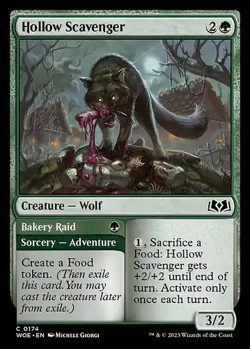 Hollow Scavenger - woe Spoiler