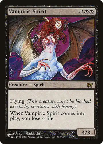Vampiric Spirit - 8ed Spoiler