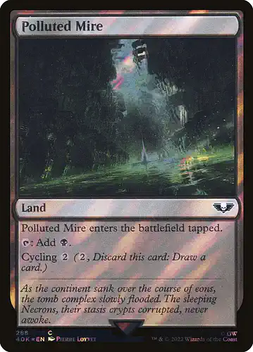 Polluted Mire - 40k Spoiler