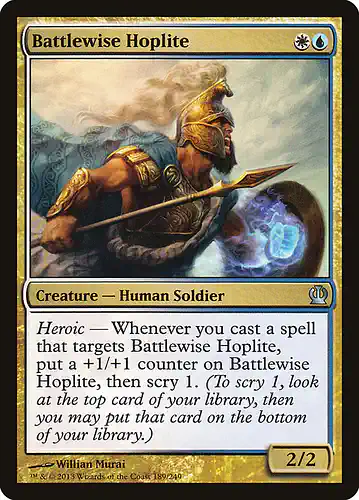 Battlewise Hoplite - ths Spoiler