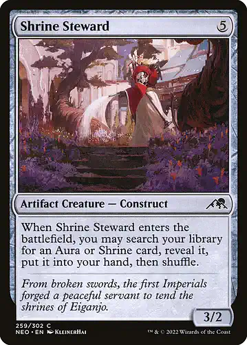 Shrine Steward - neo Spoiler