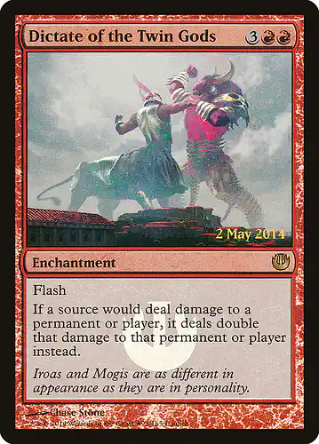 Dictate of the Twin Gods - jou Spoiler