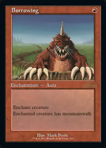 Burrowing - 30a Spoiler