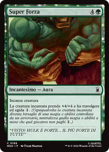 Super Strength - msh Spoiler
