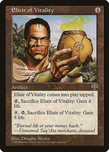 Elixir of Vitality - mir Spoiler