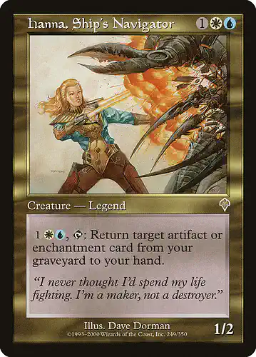 Hanna, Ship's Navigator - inv Spoiler