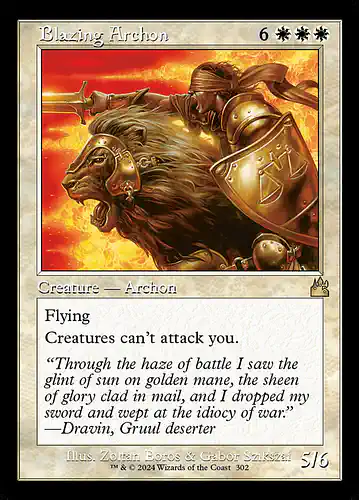 Blazing Archon - rvr Spoiler