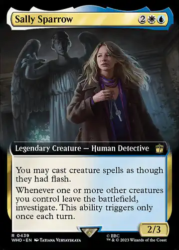 Sally Sparrow - who Spoiler