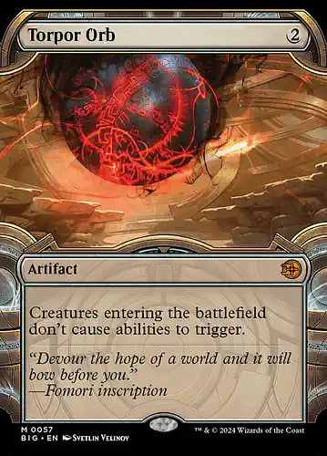 Torpor Orb - big Spoiler